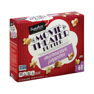 Buy Safeway Signature Select Butter Flavored Microwave Popcorn - 19.2Z in Saudi Arabia