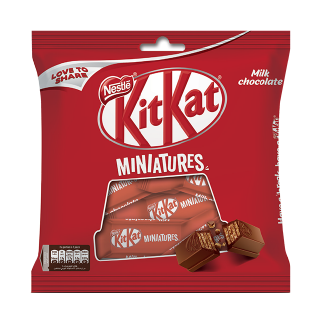 Buy Kit Kat Miniatures Milk Chocolate - 110G in Saudi Arabia