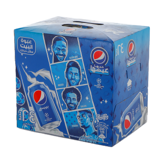 Buy Pepsi Regular Can - 24x355Ml in Saudi Arabia