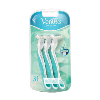 Gillette Venus Sensitive Women's Disposable Razors, 12 ct.