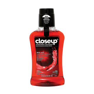 Buy Close Up Red Hot Antibacterial Mouth Wash - 250Ml in Saudi Arabia