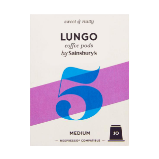 Buy Sainsbury's Lungo Coffee Pods - 52G in Saudi Arabia