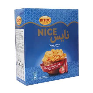 Buy Kitco Tomato Ketchup Flavored Potato Chips - 21G in Saudi Arabia
