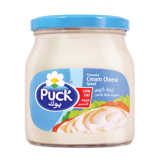 Buy Puck Processed Cream Cheese Spread Low Fat - 500G in Saudi Arabia