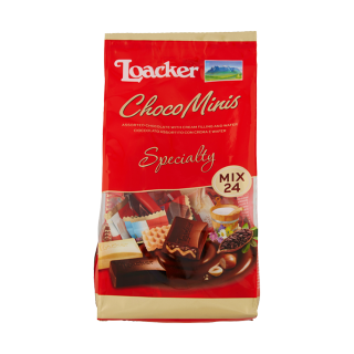 Buy Loacker Speciality Choco Minis - 223.2G in Saudi Arabia