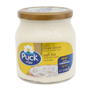 Buy Puck Spreadable Cheddar Cheese - 2×500G in Saudi Arabia