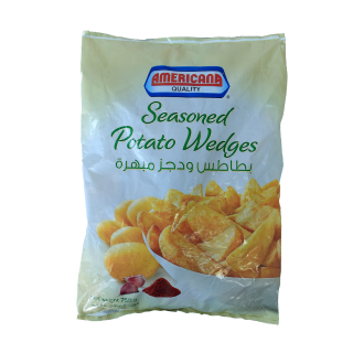 Buy Americana Seasoned Potato Wedges - 750G in Saudi Arabia