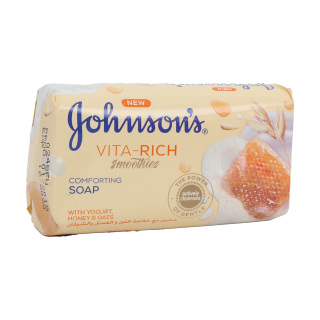 اشتري جونسون صابون مع خلاصة اللبن و العسل و الشوفان - 150 غرام في السعودية