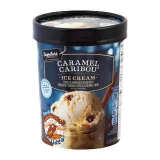 Buy Safeway Denali Caramel Caribou Ice Cream - 1.4L in Saudi Arabia