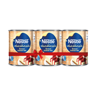 Buy Nestle Sweetened Condensed Milk - 3×397G in Saudi Arabia