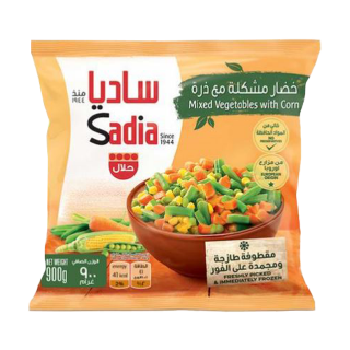 Buy Sadia Mixed Vegetable with Corn - 900G in Saudi Arabia