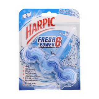 Buy Harpic Toilet Block Fresh Power Marine Splash - 35G in Saudi Arabia