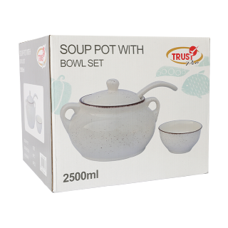 Trust Pro Soup Pot with Bowls - 5 count price in Saudi Arabia, Tamimi  Saudi Arabia