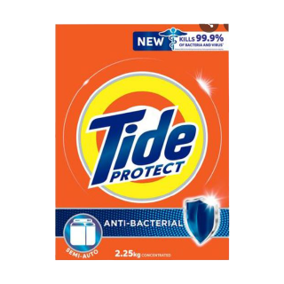 Buy Tide Antibacterial Detergent Powder Automatic - 2.25Kg in Saudi Arabia