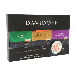 اشتري دافيدوف كبسولات قهوة - 3×10 حبات في السعودية