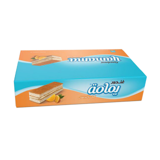 Buy Yamama Orange Cake - 14×23G in Saudi Arabia