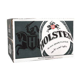 Buy Holsten Malt Beverage Black Grape Flavor - 24 x  330 Ml in Saudi Arabia