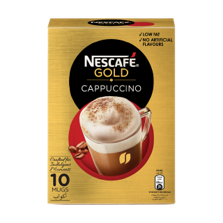 Buy Nescafe Gold Cappuccino Unsweetened 14.2 g Online in UAE