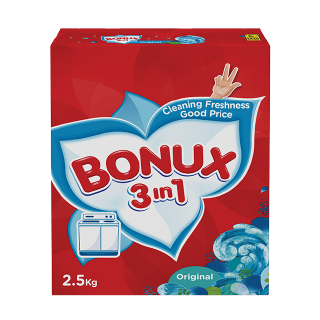 Buy Bonux 3 in 1 Original Detergent - 2.5Kg in Saudi Arabia
