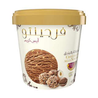 Buy Fregento Hazelnut Chocolate Ice Cream - 500Ml in Saudi Arabia