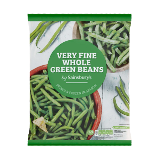 Buy Sainsbury's Very Fine Whole Green Beans - 1Kg in Saudi Arabia