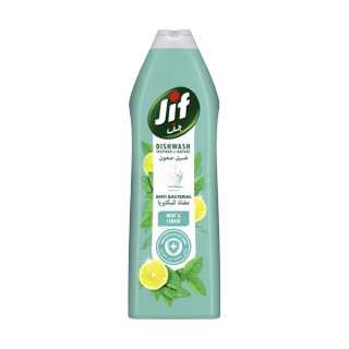 Buy Jif Mint & Lemon Antibacterial Dish Wash - 750Ml in Saudi Arabia