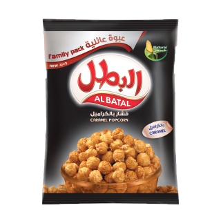 Buy Al Batal Popcorn Caramel Coated - 140G in Saudi Arabia