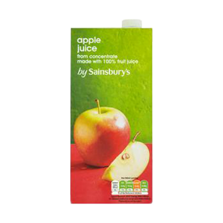 اشتري سنسبري عصير تفاح - 1 لتر في السعودية