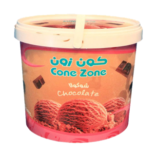 Buy Cone Zone Chocolate Ice Cream - 2L in Saudi Arabia