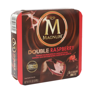 Buy Magnum Double Raspberry Ice Cream Bars - 1PCS in Saudi Arabia