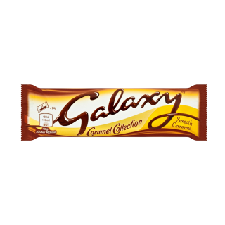 Buy Galaxy Chocolate Caramel 40g ×5 Online - Shop Food Cupboard on  Carrefour Saudi Arabia