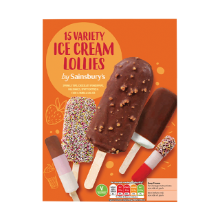 Buy Sainsbury's Variety Ice Cream Lollies - 750Ml in Saudi Arabia