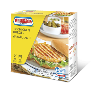 Buy Americana Unbreaded Chicken Burger - 672G in Saudi Arabia