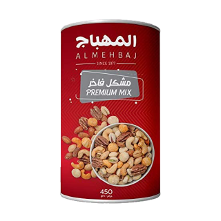 Buy Al Mehbaj Premium Roasted Nuts Mix - 450G in Saudi Arabia