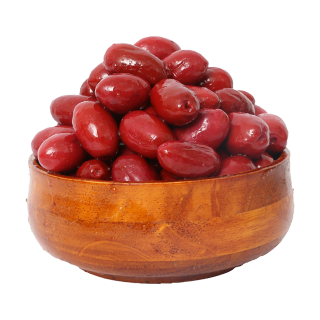 Buy  Jumbo Red Olives Italy - 250 g in Saudi Arabia