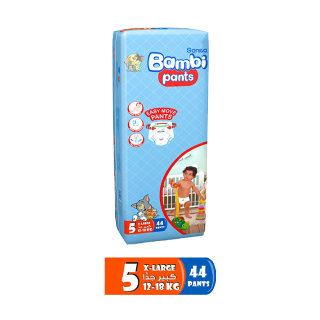 Sanita Bambi - Pants Jumbo Pack Size 4 Large 8-14KG 50 Count