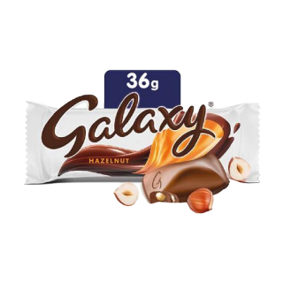 Buy Galaxy Chocolate With Hazelnut - 36G in Saudi Arabia