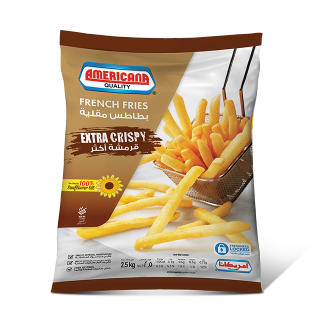 Buy Americana French Fries Extra Crispy - 2500G in Saudi Arabia