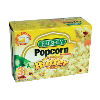 Buy Freshly Microwave Popcorn Butter - 10.5Z in Saudi Arabia