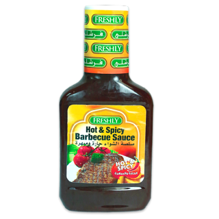 Buy Freshly Bbq Sauce Hot & Spicy - 18Z in Saudi Arabia