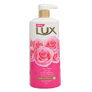 اشتري لوكس  غسول جسم مرطب الورد الناعم - 700 غرام في السعودية