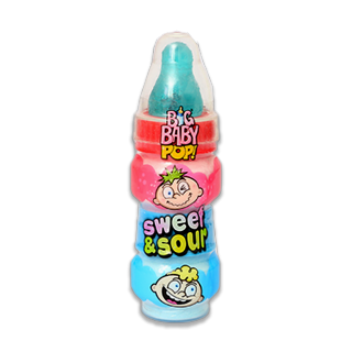 Buy Bazooka Big Baby Pop Sweet & Sour - 36G in Saudi Arabia