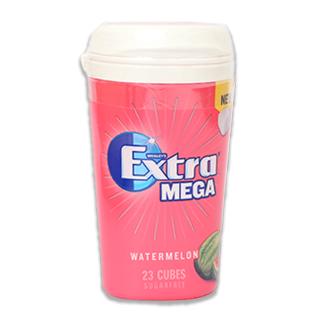 Buy Wrigley's Extra Watermelon cubes - 23 count in Saudi Arabia