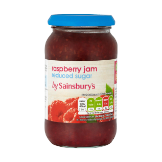 Buy Sainsbury's Reduced Sugar Raspberry Jam - 415G in Saudi Arabia