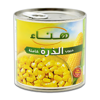 Buy Hanaa Whole Kernel Corn - 340G in Saudi Arabia