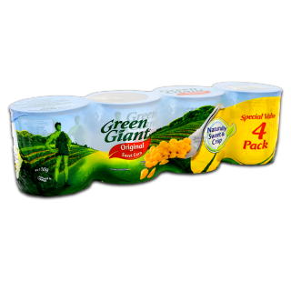 Buy Green Giant Green Giant Original Sweet Corn - 4 x 150G in Saudi Arabia