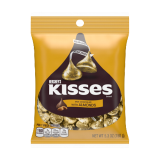 Buy Hershey's Milk Chocolate with Almond - 150G in Saudi Arabia