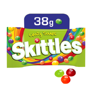 Buy Skittles Crazy Chewy Sours - 14×38G in Saudi Arabia