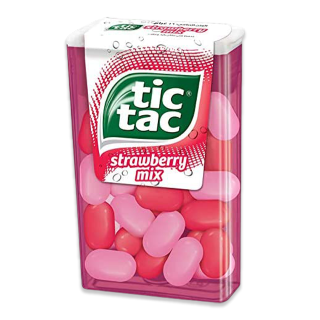 اشتري تيك تاك حلوى بالفراولة المشكلة - 18 غرام في السعودية