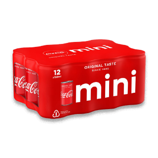 Buy Coca Cola Mini - 12x150Ml in Saudi Arabia
